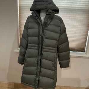 EUC L.L. Bean Long Down Jacket Size L